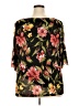 Westport Black 3/4 Sleeve Blouse Size 2X - photo 2
