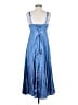 Unbranded 100% Polyester Blue Cocktail Dress Size 4 - photo 2