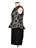En Focus 100% Polyester Black Cocktail Dress Size 10 - photo 5