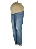 a:glow Blue Jeans Size Lg Maternity - photo 1