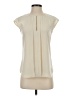 J.Crew 100% Polyester Ivory Sleeveless Blouse Size 00 - photo 1