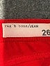 Rag & Bone/JEAN Chevron-herringbone Red Jeans Size 26 waist - photo 4