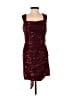 Assorted Brands Burgundy Cocktail Dress Size XS (estimated) - photo 1