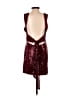 Assorted Brands Burgundy Cocktail Dress Size XS (estimated) - photo 2