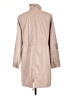 T Tahari 100% Polyester Solid Pink Tan Trenchcoat Size S - photo 2