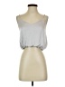 Pants Store 100% Rayon Silver Tube Top Size S - photo 1