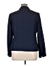 Le Suit 100% Polyester Blue Blazer Size 16 - photo 2
