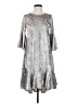 Lularoe Metallic Silver Casual Dress Size XS - photo 1