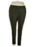 Torrid Solid Green Active Pants Size 4X Plus (4) - photo 1