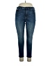 a.n.a. A New Approach Solid Blue Jeans Size 16 - photo 1
