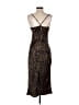 Walter Baker 100% Polyester Stars Brown Cocktail Dress Size S - photo 2