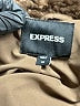 Express 100% Polyester Brown Coat Size XS - photo 6
