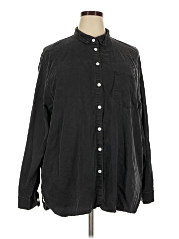 Fantaslook Long Sleeve Button-Down Shirt (view 1)
