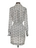 BCBGeneration 100% Polyester Print Ivory Casual Dress Size XS - photo 2