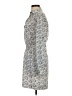 BCBGeneration 100% Polyester Print Ivory Casual Dress Size XS - photo 5