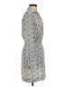 BCBGeneration 100% Polyester Print Ivory Casual Dress Size XS - photo 4