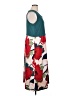 Cuddl Duds Color Block Teal Casual Dress Size 1X - photo 4