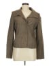 Kenneth Cole REACTION 100% Polyester Tweed Brown Tan Jacket Size 8 - photo 1