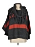 THML 100% Acrylic Gray Poncho Size Med - Lg - photo 1