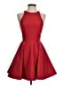 Keepsake Solid Red Cocktail Dress Size XS - photo 1
