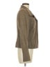 Kenneth Cole REACTION 100% Polyester Tweed Brown Tan Jacket Size 8 - photo 4