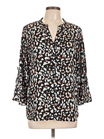 41Hawthorn 3/4 Sleeve Blouse (view 1)