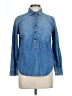 J.Crew 100% Cotton Blue Long Sleeve Button-Down Shirt Size 10 (petite) - photo 1