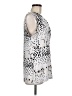 Dana Buchman Animal Print Silver Sleeveless T-Shirt Size M - photo 4