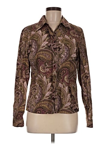Geoffrey Beene Sport Long Sleeve Blouse (view 1)