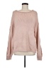 LC Lauren Conrad 100% Acrylic Solid Pink Pullover Sweater Size M - photo 1