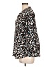 41Hawthorn Animal Print Teal 3/4 Sleeve Blouse Size L - photo 5