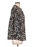 41Hawthorn Animal Print Teal 3/4 Sleeve Blouse Size L - photo 4