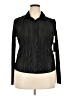No Boundaries 100% Polyester Black Long Sleeve Blouse Size XXL - photo 1