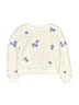 Splendid 100% Polyester Floral Ivory Pullover Sweater Size 3 - photo 1
