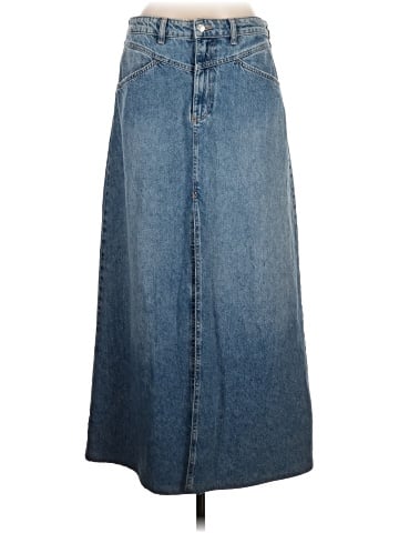 We the Free Denim Skirt (view 1)
