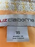 Liz Claiborne Tweed Yellow Blazer Size 16 - photo 6