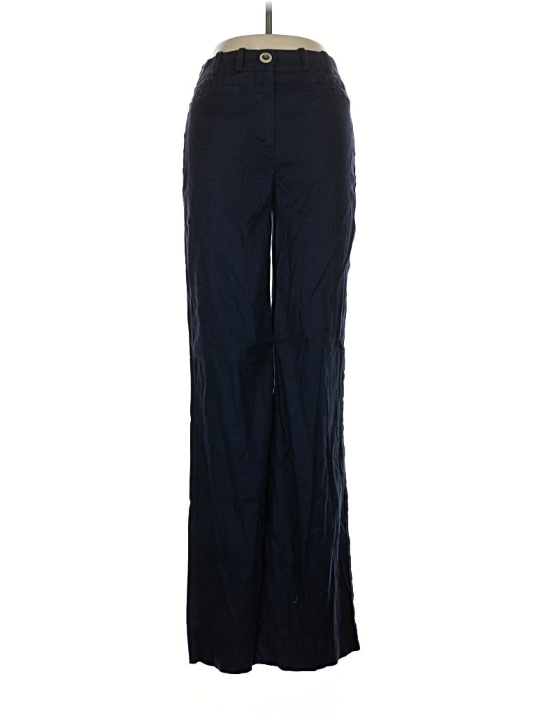Pre-owned White House Black Market Linen Pants In Blue