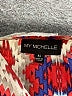 My Michelle 100% Polyester Red Short Sleeve Blouse Size M - photo 7
