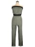 Mudd Solid Green Jumpsuit Size XL - photo 1