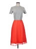 ASOS 100% Polyester Color Block Orange Casual Dress Size 2 Petite - photo 1