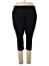 Roaman's Solid Black Active Pants Size 4X - photo 1