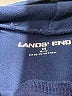 Lands' End 100% Cotton Blue Long Sleeve Top Size 10 - 12 - photo 3