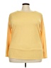 Saints & Hearts Yellow 3/4 Sleeve Top Size 2X - photo 1