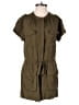 Broadway & Broome 100% Rayon Solid Green Romper Size XS - photo 1