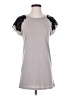 Etam Gray Tan Short Sleeve Top Size S (estimated) - photo 1