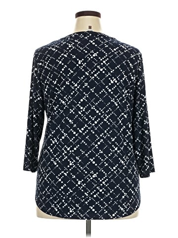 Anne Klein 3/4 Sleeve Blouse (view 2)