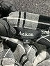 AaKaa Plaid Black Gray Casual Skirt Size S - photo 4