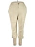 Woman Within 100% Cotton Tan Jeggings Size 22WP - photo 1