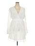 Boohoo White Cocktail Dress Size 20 - photo 1