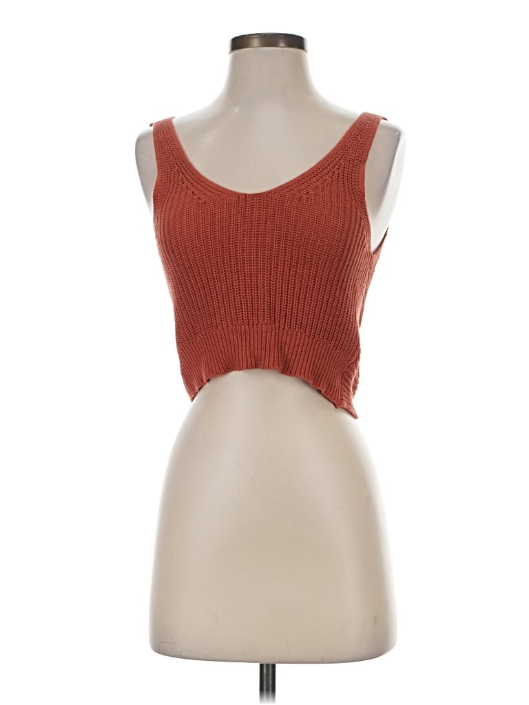 Lulus Sweater Vest In Red